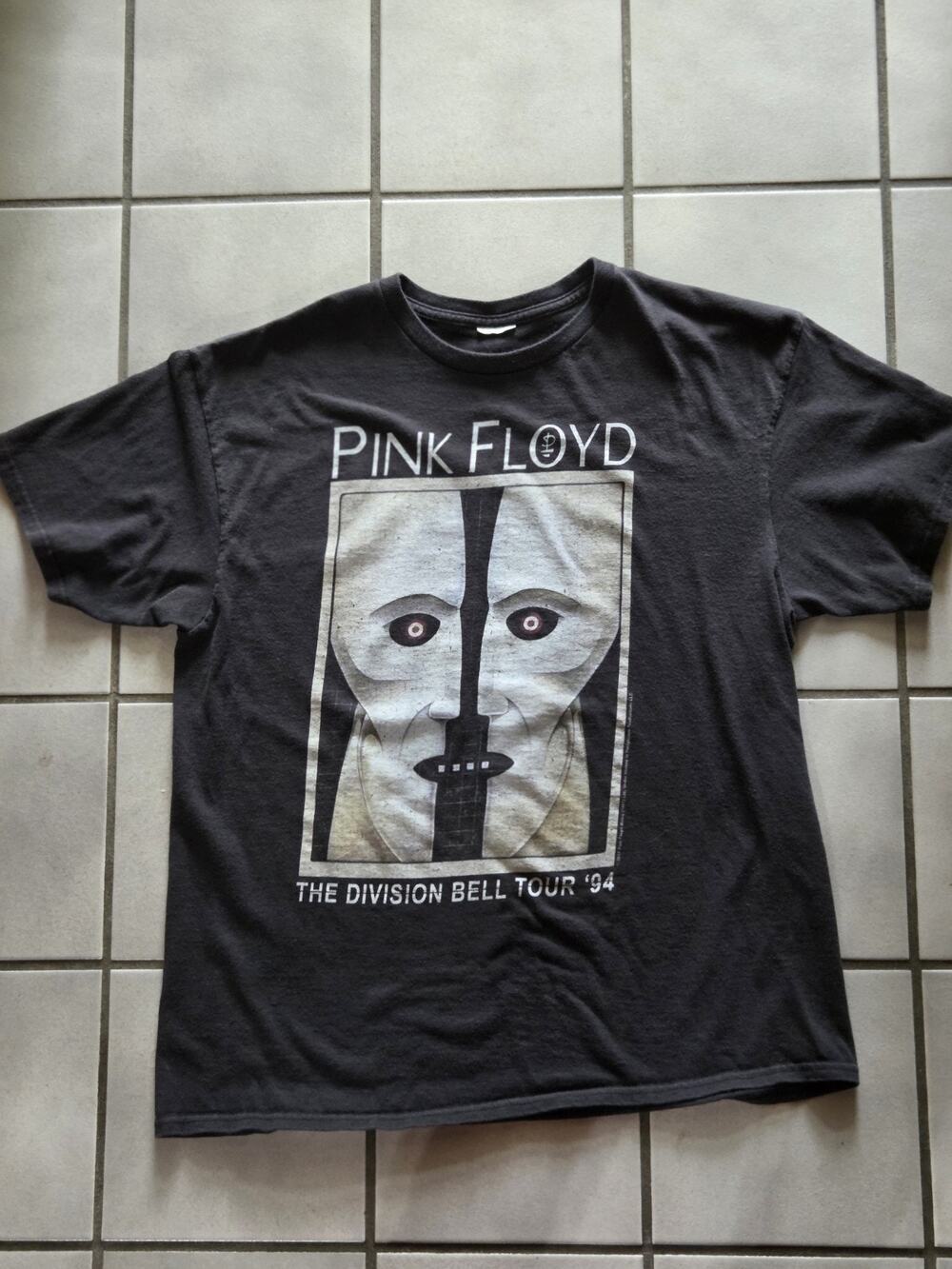 Pink Floyd Division Bell Tour 94 T Shirt 2XL Black Band Tee